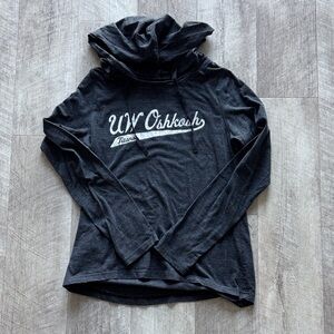 UW Oshkosh Black Hoodie
